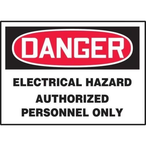 OSHA DANGER SAFETY LABEL ELECTRICAL LELC023VSP, Accuform, Mfr#: LELC023VSP